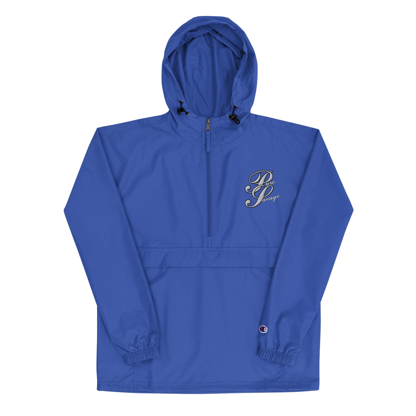 Pure Savage Embroidered Champion Packable Jacket