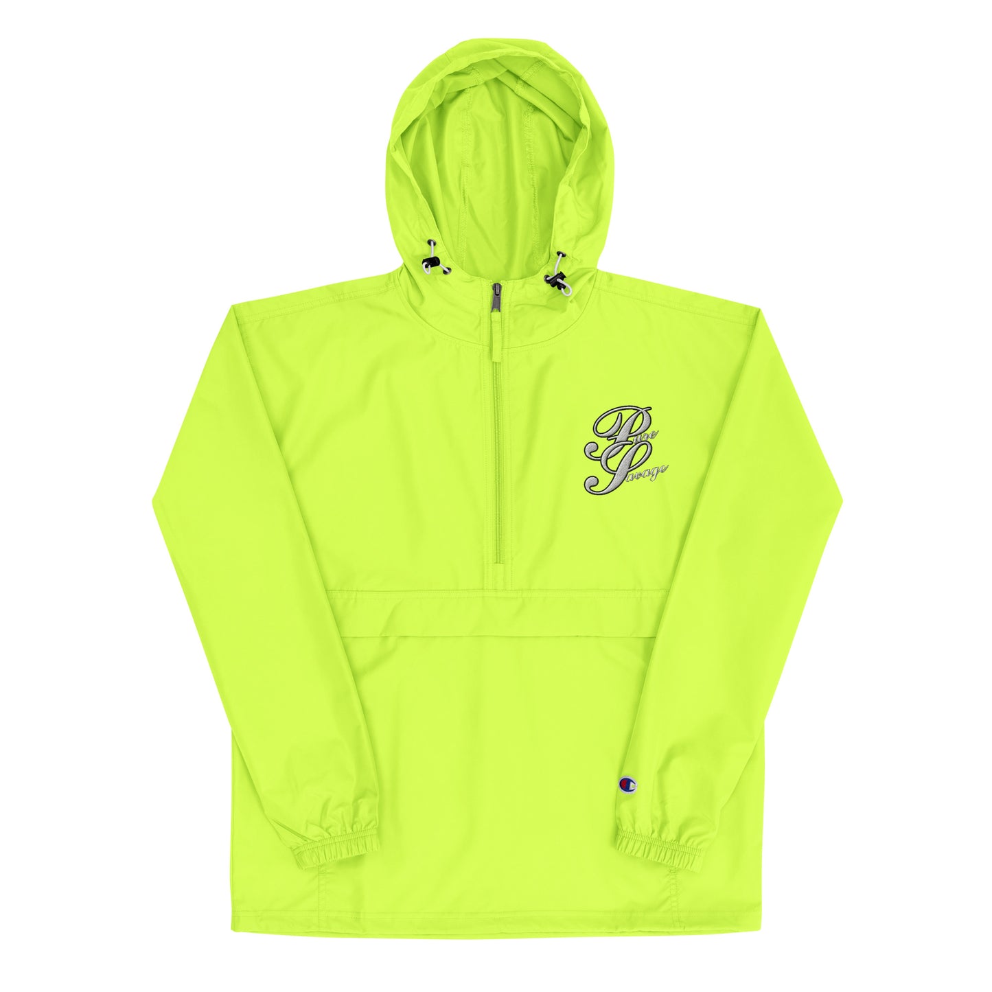 Pure Savage Embroidered Champion Packable Jacket