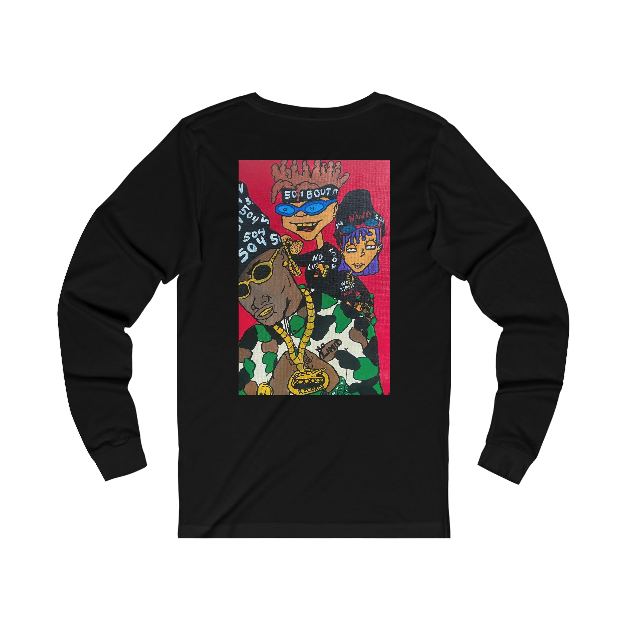 504 x NWO Long Sleeve T-shirt – Pure Savage