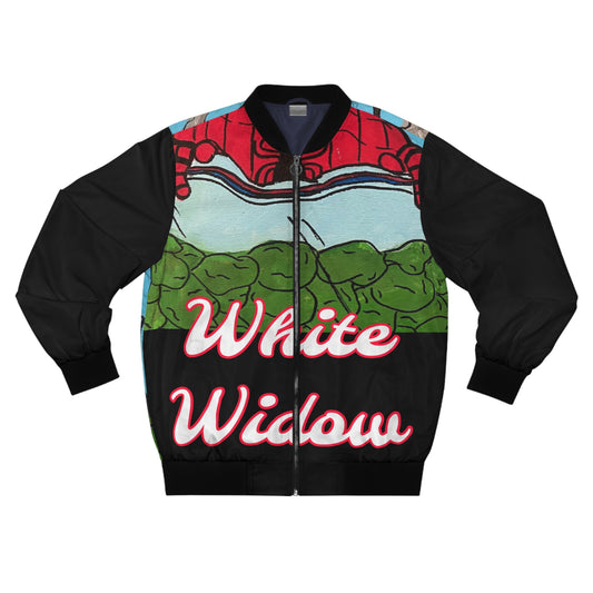 White Widow Bomber Jacket