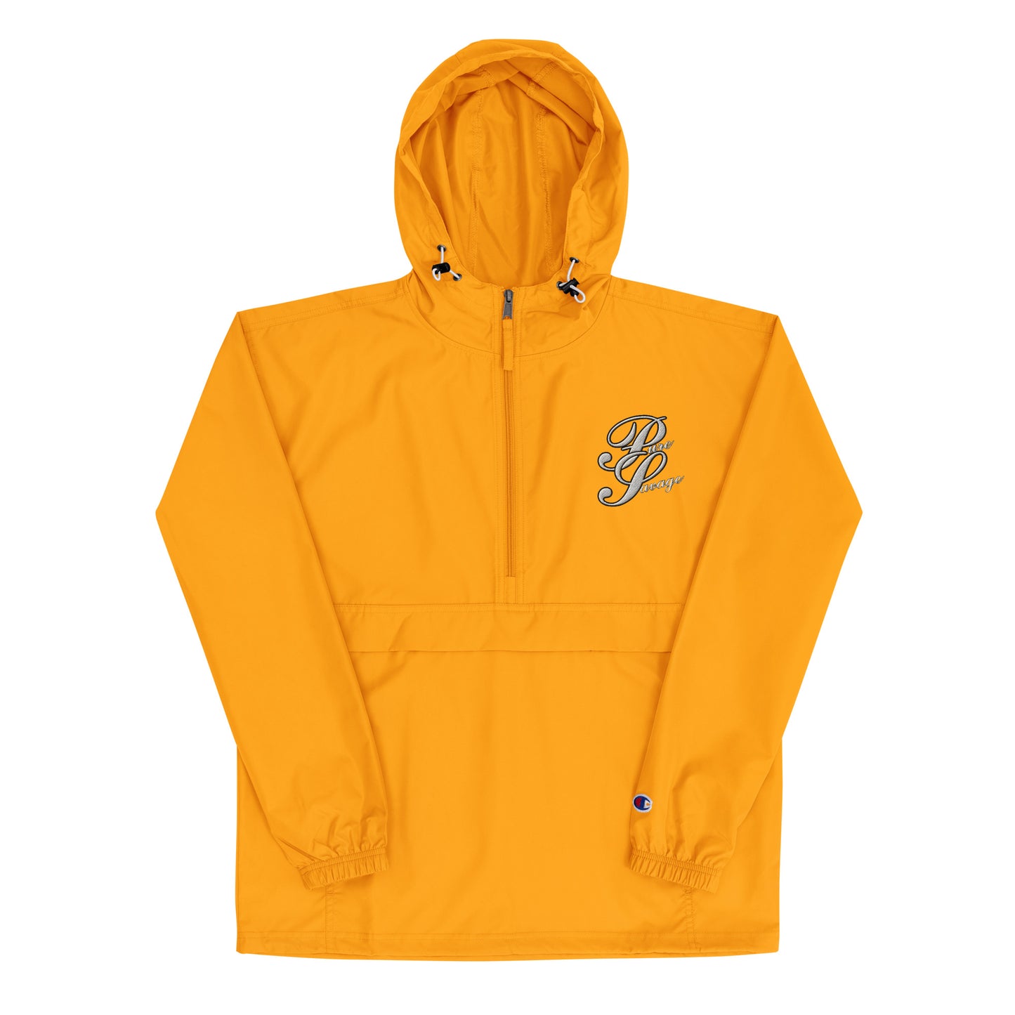 Pure Savage Embroidered Champion Packable Jacket